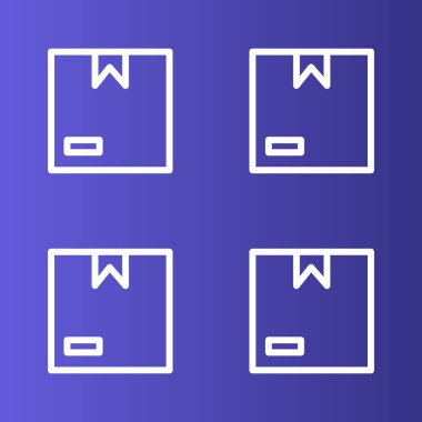 Depo simgesi soyut olarak izole edildi 