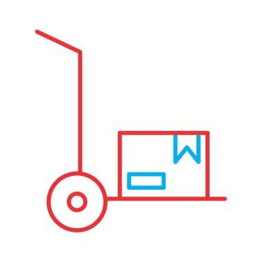 Depo simgesi soyut olarak izole edildi 