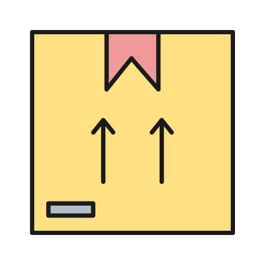 Kutu simgesi soyut olarak izole edildi