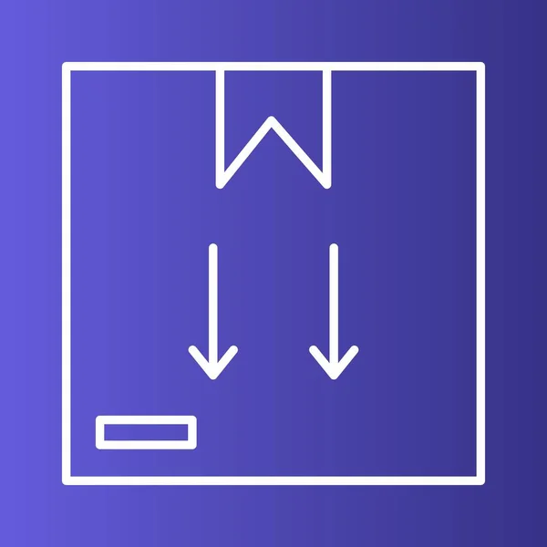 Warehouse icon isolated on abstract