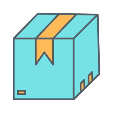 Taşıyıcı simgesi soyut olarak izole edildi 