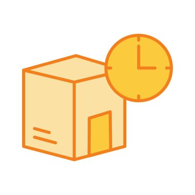 Taşıyıcı simgesi soyut olarak izole edildi 