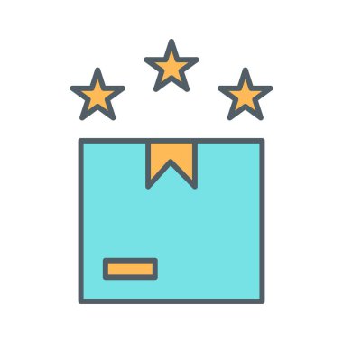 Taşıyıcı simgesi soyut olarak izole edildi 