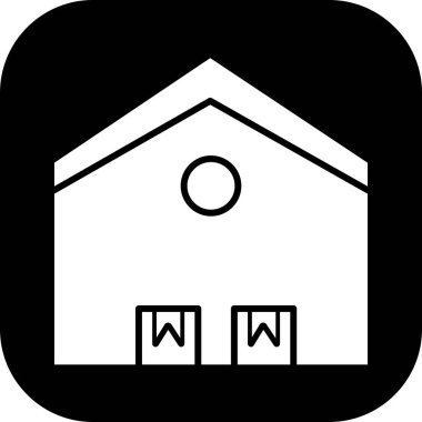 Depo simgesi soyut bir grupta izole edildi