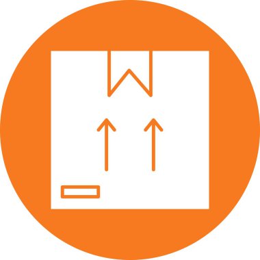 Kutu simgesi soyut bir grupta izole edildi