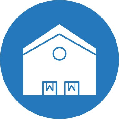 Depo simgesi soyut bir grupta izole edildi