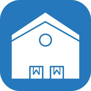 Depo simgesi soyut bir grupta izole edildi