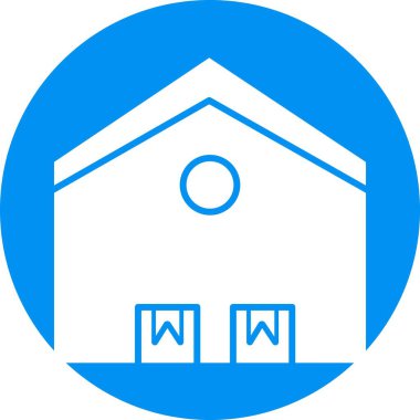 Depo simgesi soyut bir grupta izole edildi