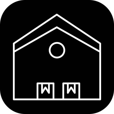 Depo simgesi soyut bir grupta izole edildi