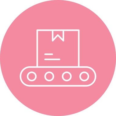 Soyut olarak izole edilmiş bir meşe ağacı simgesi 