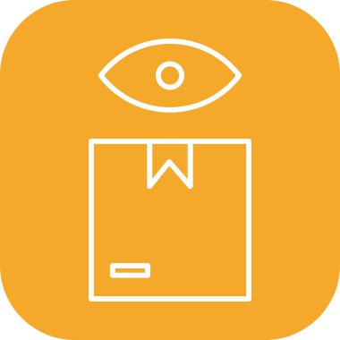 Lojistik Görünümü Soyut arka grubunda izole edilmiş simge