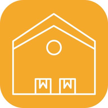 Depo simgesi soyut bir grupta izole edildi