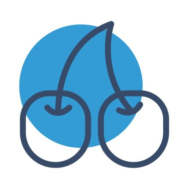 Soyut olarak izole edilmiş bir meşe ağacı simgesi 