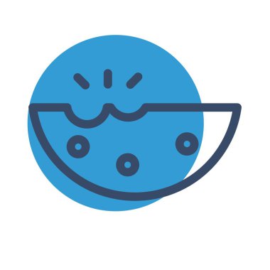 Soyut olarak izole edilmiş bir meşe ağacı simgesi 