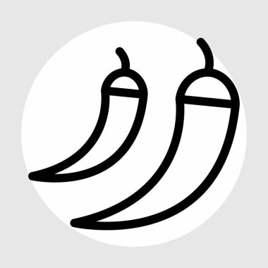 Soyut olarak izole edilmiş mısır simgesi 