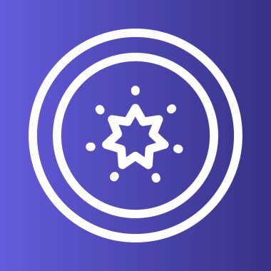 Soyut olarak izole edilmiş mısır simgesi 