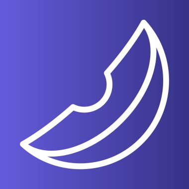 Soyut olarak izole edilmiş mısır simgesi 