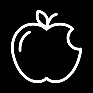 Soyut olarak izole edilmiş turp simgesi 