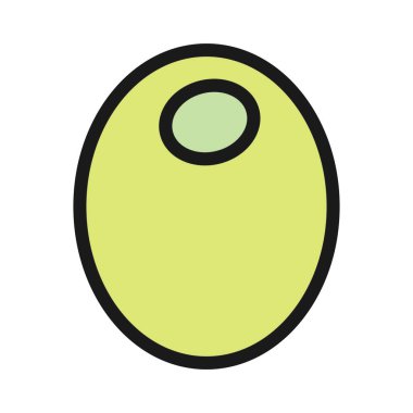 Soyut olarak izole edilmiş turp simgesi 