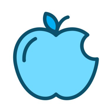 Soyut olarak izole edilmiş turp simgesi 