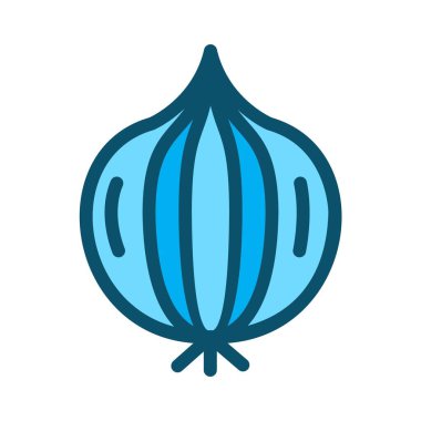 Soyut olarak izole edilmiş turp simgesi 