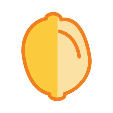 Soyut olarak izole edilmiş turp simgesi 