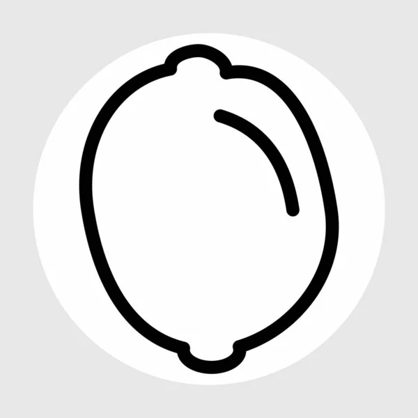Ikona Kukurydzy Izolowana Abstrakcyjnym — Zdjęcie stockowe