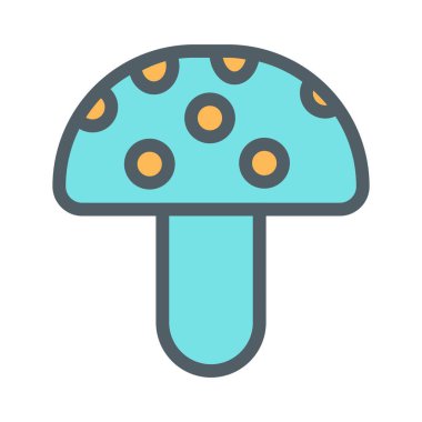 Soyut olarak izole edilmiş turp simgesi 