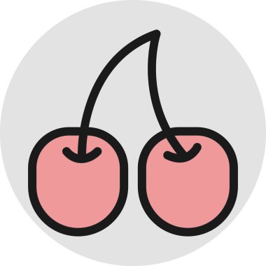 Soyut olarak izole edilmiş turp simgesi 