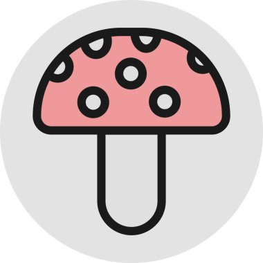 Soyut olarak izole edilmiş turp simgesi 