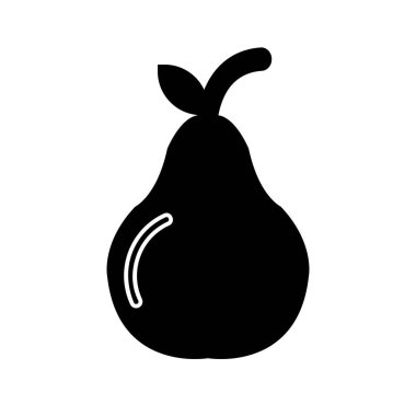 soyut grupta armut simgesi izole edildi