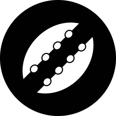 Bezelye simgesi soyut bir grupta izole edildi