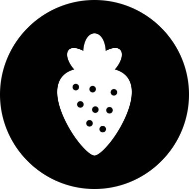 Soyut olarak izole edilmiş turp simgesi 