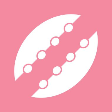 Soyut olarak izole edilmiş turp simgesi 