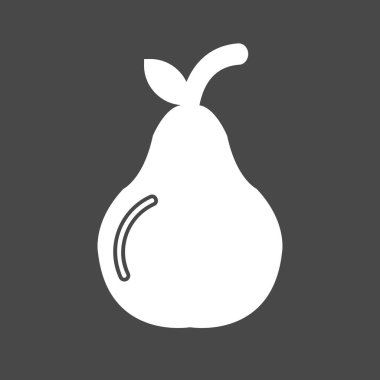 soyut grupta armut simgesi izole edildi