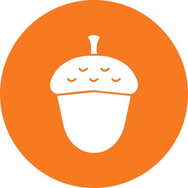 Soyut olarak izole edilmiş turp simgesi 