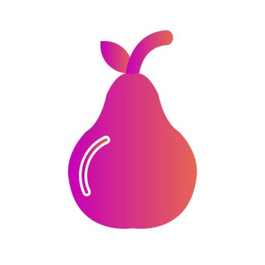 soyut grupta armut simgesi izole edildi