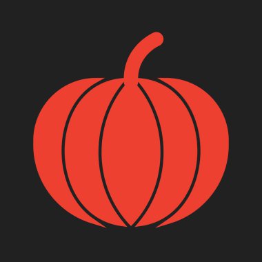 Kırmızı biber simgesi soyut bir grupta izole edildi