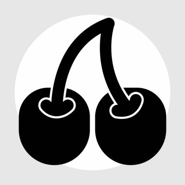 Soyut olarak izole edilmiş turp simgesi 