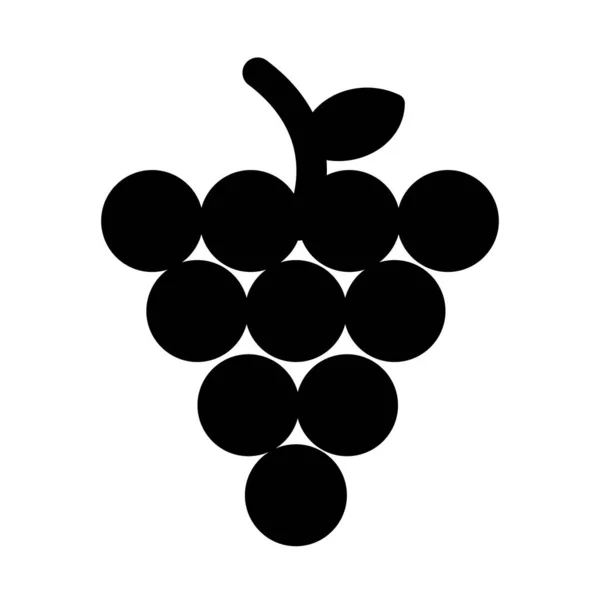 Grapes Icon Isolated Abstract Backgroun — Stock Photo, Image