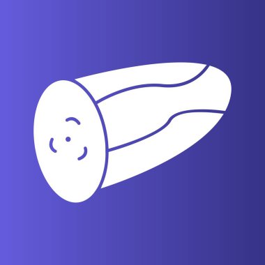 Salatalık simgesi soyut bir grupta izole edildi