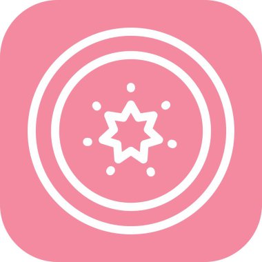 kiwi simgesi soyut arka grupta izole edildi