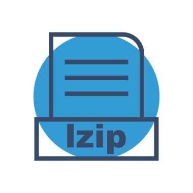 Izip dosyası soyut arkaplanda izole edildi