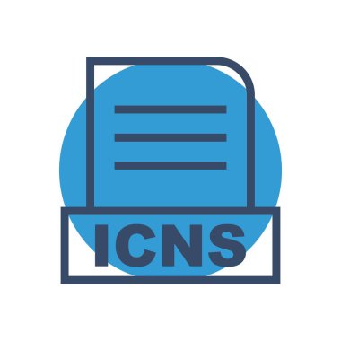  ICNS dosyası soyut arkaplanda izole edildi