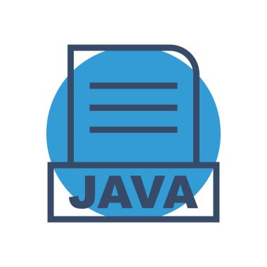 JAVA dosyası soyut arkaplanda izole edildi