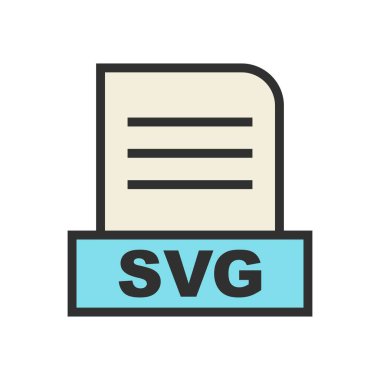 SVG dosyası soyut arkaplanda izole edildi 