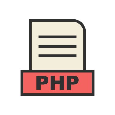 PHP dosyası soyut arkaplanda izole edildi 