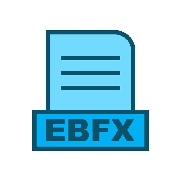 Arquivo Ebfx Isolado Fundo Abstrato — Fotografia de Stock