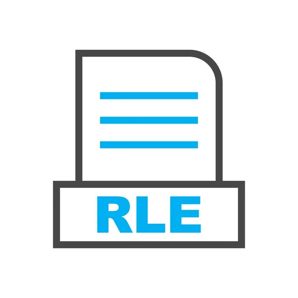 RLE dosyası soyut arkaplanda izole edildi 