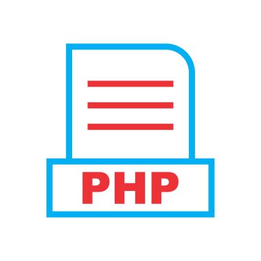 PHP dosyası soyut arkaplanda izole edildi 